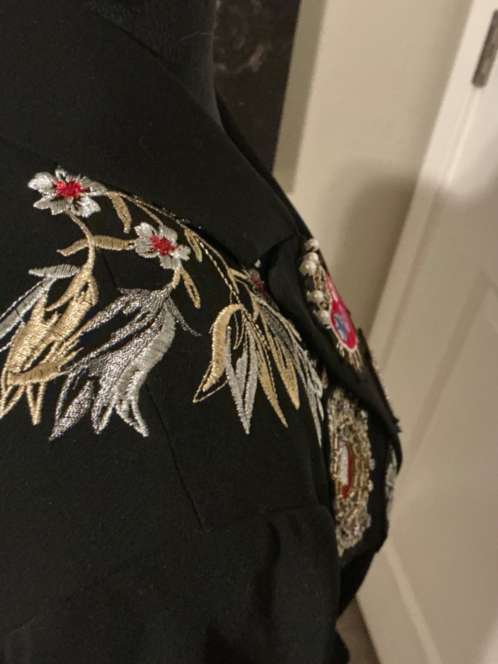 Cinq a Sept Cheyenne Patch Blazer - Picture 10 of 12